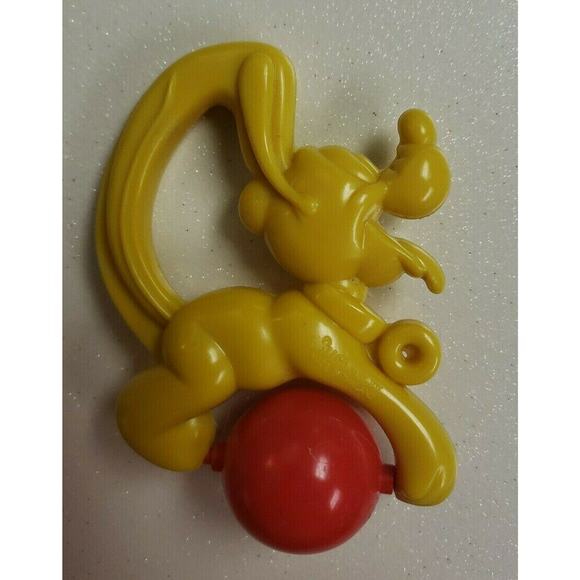 Vintage 1984 Disney Babies Teething Toy New Old Stock Pluto U166 - Picture 1 of 3